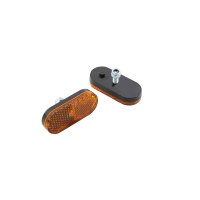 HIGHSIDER smart Reflektor Gelb mit M5 Gewindebolzen (1Stck)
