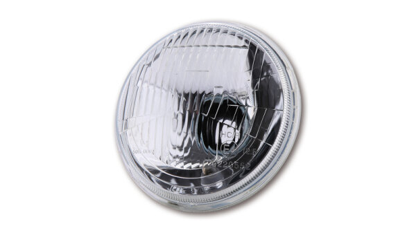 HIGHSIDER smart 5 3/4 Zoll Einsatz H4 geprägtes Glas, Mit Standlicht, E-Geprüft (1Stck)