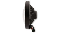 HIGHSIDER pro 7 Zoll Scheinwerfer Frame-R1 Typ 3 LED Schwarz Untere Befestigung