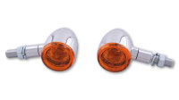 HIGHSIDER smart Bullet Light Blinker Chrom/Orange E-Geprüft (Paar)