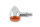 HIGHSIDER smart Bullet Light Glühlampen Blinker Gehäuse Chrom / Linse Orange (Paar), Vorn & Hinten