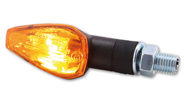 HIGHSIDER smart Peak Blinker Schwarz/Orange E-Geprüft (Paar)