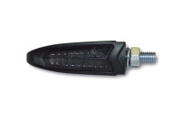 HIGHSIDER pro Arc LED Blinker/Positionslicht Schwarz/Getönt 2in1, E-Geprüft (Paar)