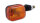 HIGHSIDER smart Duc-Style Glühlampen Blinker Gehäuse Schwarz / Linse Orange (Stück), Vorn Rechts & Hinten Links