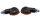 HIGHSIDER smart Cateye Glühlampen Mini-Blinker Gehäuse Schwarz / Linse Rauchgrau (Paar), Vorn & Hinten