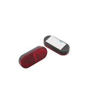 HIGHSIDER smart Reflektor Rot mit Selbstklebefolie (1Stck)
