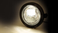 HIGHSIDER pro 5 3/4 Zoll Scheinwerfer Frame-R2 Typ 7 LED Schwarz Seitliche Befestigung