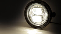 HIGHSIDER pro 5 3/4 Zoll Scheinwerfer Frame-R2 Typ 7 LED Schwarz Seitliche Befestigung