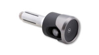 HIGHSIDER pro Akron-Flash LED Lenkerendenblinker Schwarz, Titan/Orange E-Geprüft (Paar)