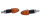 HIGHSIDER smart Lizzard Blinker Schwarz/Orange E-Geprüft (Paar)