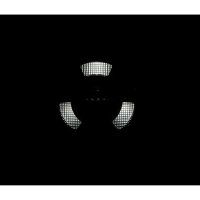 HIGHSIDER pro 7 Zoll Hauptscheinwerfer Frame-R1 Typ 11 LED Schwarz Untere Befestigung, E-Geprüft (1Stck)