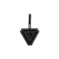 HIGHSIDER pro Lenkerendenspiegel Tetra Schwarz Lang (1Stck)