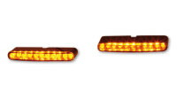 HIGHSIDER pro Stripe LED Einbaublinker Schwarz/Getönt E-Geprüft (Paar)
