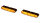 HIGHSIDER pro Stripe LED Einbaublinker Schwarz/Transparent E-geprüft (Paar)