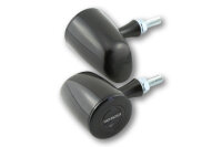 HIGHSIDER pro Rocket Classic LED Blinker Schwarz/Getönt E-Geprüft (Paar)