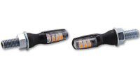 HIGHSIDER smart Spark LED Blinker Schwarz/Transparent E-geprüft (Paar)