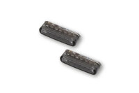 HIGHSIDER smart Shorty LED Rück-, Bremslicht, Blinker Getönt 3in1, E-Geprüft (Paar)