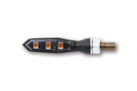 HIGHSIDER pro Sonic-X1 LED Blinker Schwarz/Getönt E-geprüft (Paar)