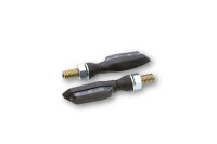HIGHSIDER pro Sonic-X1 LED Blinker Schwarz/Getönt E-geprüft (Paar)