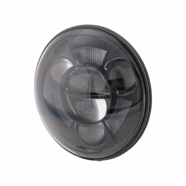 HIGHSIDER pro 7 Zoll Hauptscheinwerfereinsatz Typ 11 LED Schwarz E-Geprüft (1Stck)