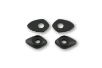 HIGHSIDER smart Montageplatten Indy Spacer Schwarz Für diverse Ducati