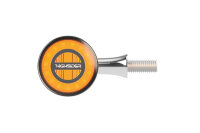 HIGHSIDER pro Rocket Bullet LED Blinker Chrom/Getönt E-Geprüft (Paar)