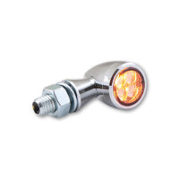 HIGHSIDER smart Sixteen Bullet LED Blinker Chrom/Getönt E-Geprüft (Paar)