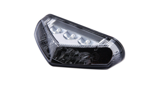 HIGHSIDER smart LED Rücklicht Schwarz E-Geprüft (1Stck)