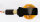 HIGHSIDER smart Ochsenauge Lenkerblinker Schwarz/Orange E-Geprüft (Paar)