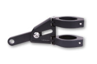 HIGHSIDER pro Extend Lampenhalter Schwarz Set, CNC, Aluminium, Für Ø 42-43 mm, Längenverstellbar
