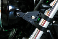 HIGHSIDER pro Extend Lampenhalter Schwarz Set, CNC, Aluminium, Für Ø 42-43 mm, Längenverstellbar