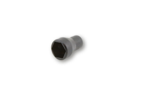 HIGHSIDER pro Blinker-Abdeckhülsen Schwarz M8 Gewinde