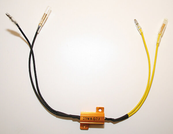 HIGHSIDER smart Leistungswiderstand 25 W - 8,2 Ohm, Mit Kabel (Paar)