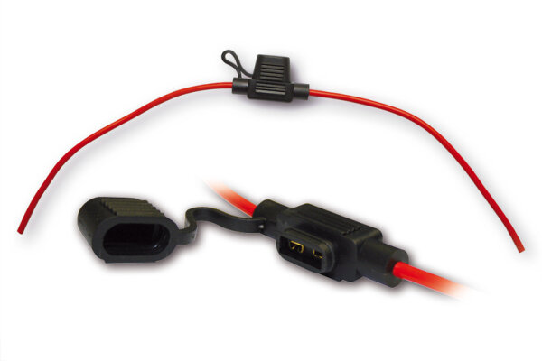 HIGHSIDER smart Halter Für Mini-Stecksicherungen, spritzwassergeschütztes Gummigehäuse