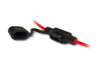 HIGHSIDER smart Halter Für Mini-Stecksicherungen, spritzwassergeschütztes Gummigehäuse