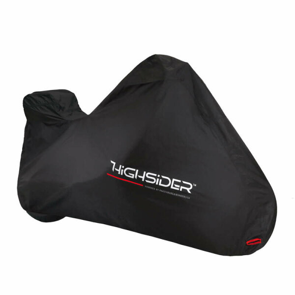 HIGHSIDER pro Outdoor Abdeckplane Schwarz M, Mit Topcase (1Stck)