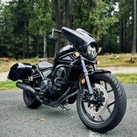 Miller Breaker II  Slip-On Auspuff für Honda CMX 1100 Rebel Euro5+