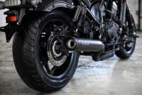 Miller Breaker II  Slip-On Auspuff für Honda CMX 1100 Rebel Euro5+
