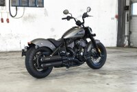 Miller  Omaha II Chief Dark Horse Euro 5+ Slip-On Auspuff Indian Chief Dark Horse / Bobber