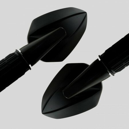 Lenkerendenspiegel "STORM 11" | schwarz | M16