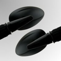 Lenkerendenspiegel "STONE 11" | schwarz | M16