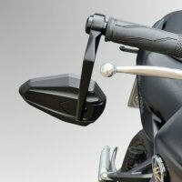 Lenkerendenspiegel "HERO 1" | ALU | schw | M6-PIA