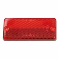 Reflektor "Standard" | rechteckig | rot | o....