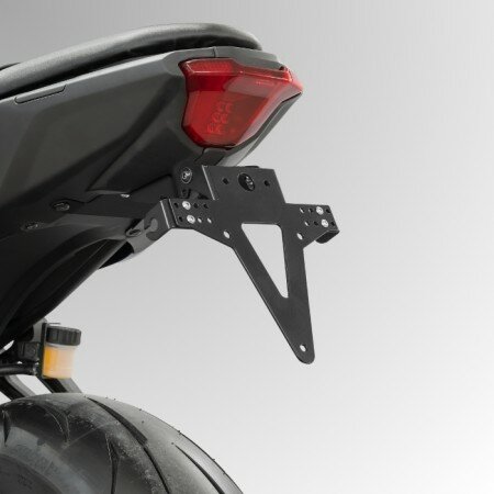 Kennzeichenhalter | YAMAHA MT-07 | 25-26 verstellbar | schwarz | inkl. Reflektorhalter
