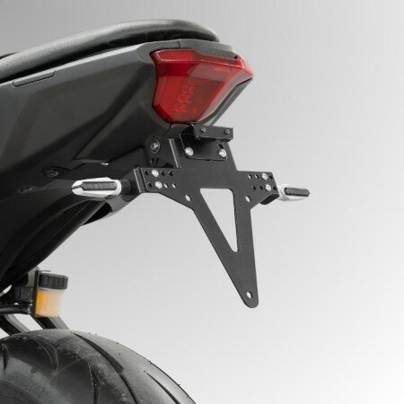 Kennzeichenhalter-Set | YAMAHA MT-07 | 25-26 verstellbar | inklusive Reflektor | Halter | KZB