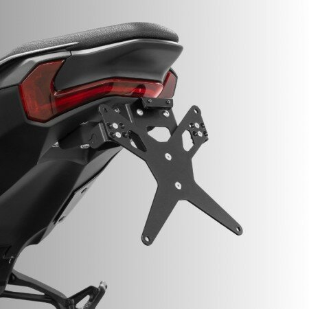 Kennzeichenhalter | KAWASAKI Z900 | 25-26 | X-Line verstellbar | T-Stück + Reflektor + KennzBeleucht.