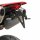 Kennzeichenhalter | DUCATI Hypermotard 698 | 24-26 verstellbar | schwarz | inkl. Reflektorhalter