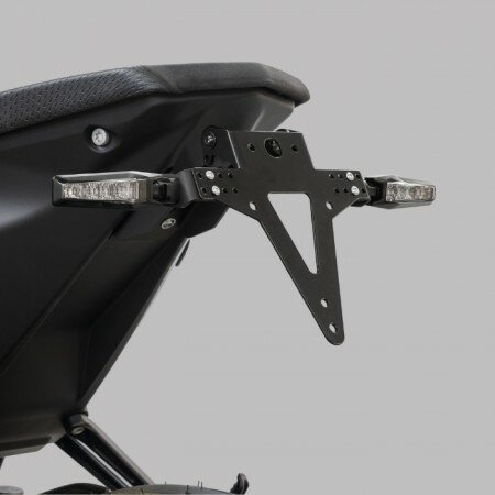 Kennzeichenhalter | KTM 1390 Super Duke R | 24-26 verstellbar | schwarz | inkl. Reflektorhalter