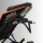 Kennzeichenhalter | KTM RC 125 / 390 | 22-24 verstellbar | schwarz | inkl. Reflektorhalter