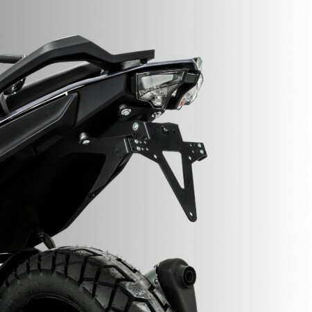 Kennzeichenhalter | KTM 390 Adventure | 19-24 verstellbar | schwarz | inkl. Reflektorhalter